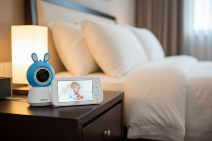 Myers Babycam WiFi Kit Blue – Kit videocamera + monitor 1080p